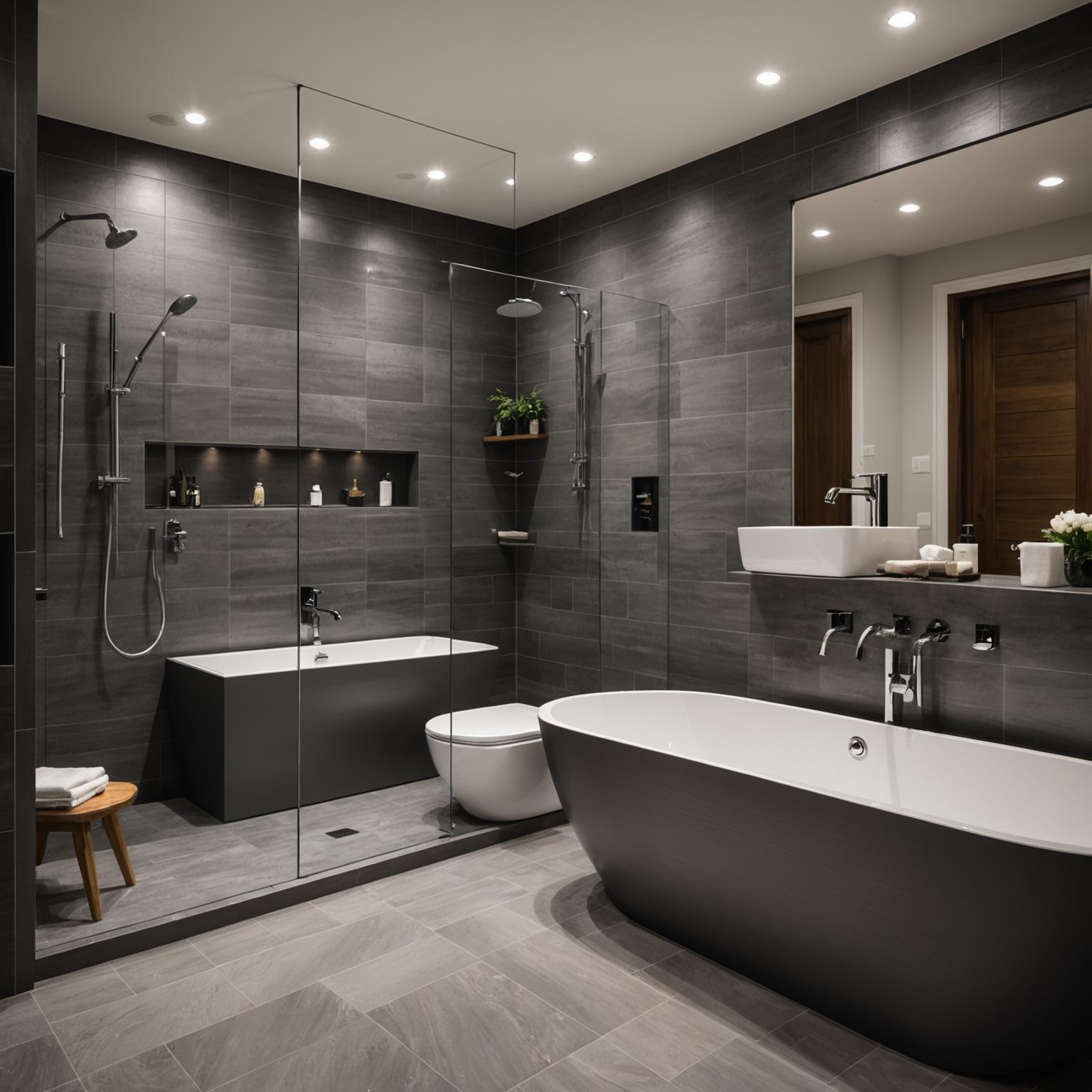 Luxury bathroom renovation