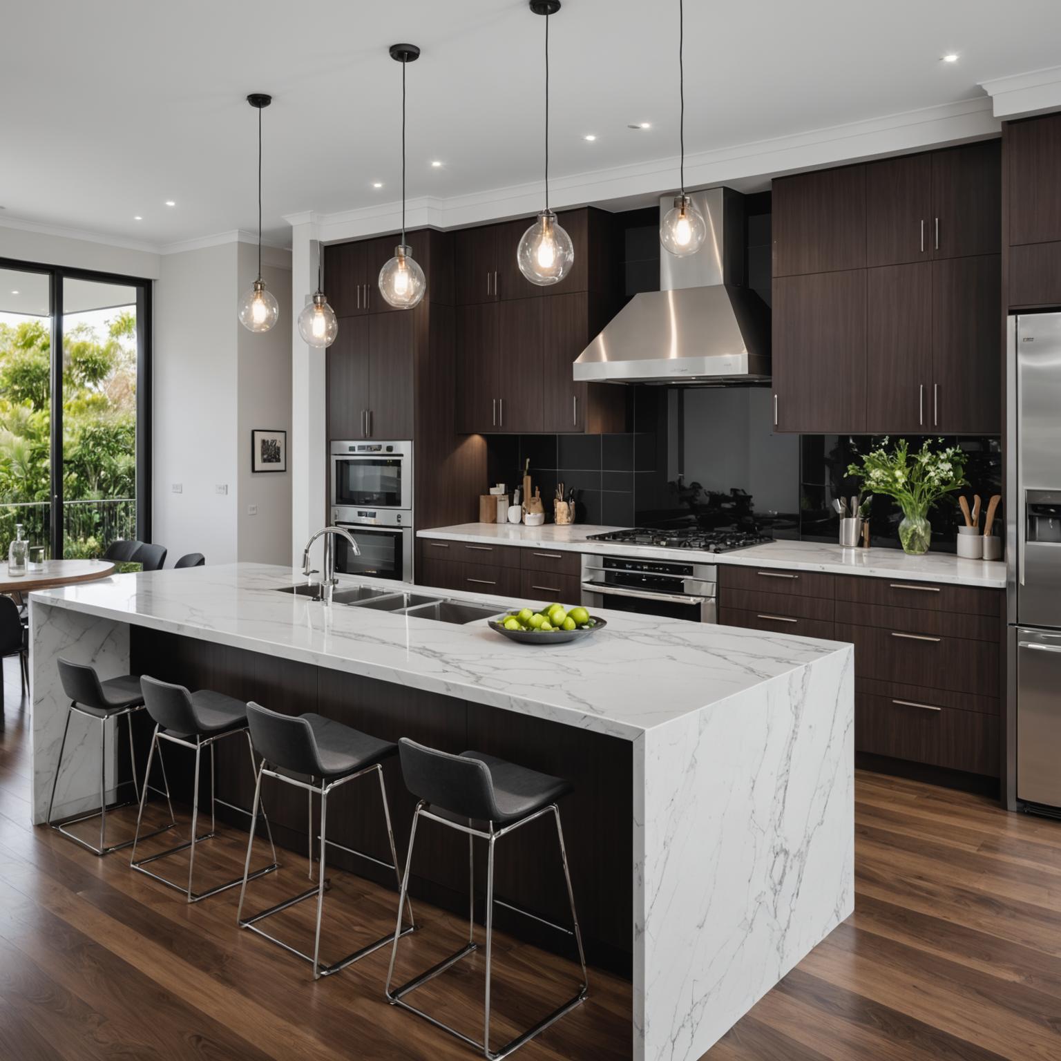 Modern kitchen renovation