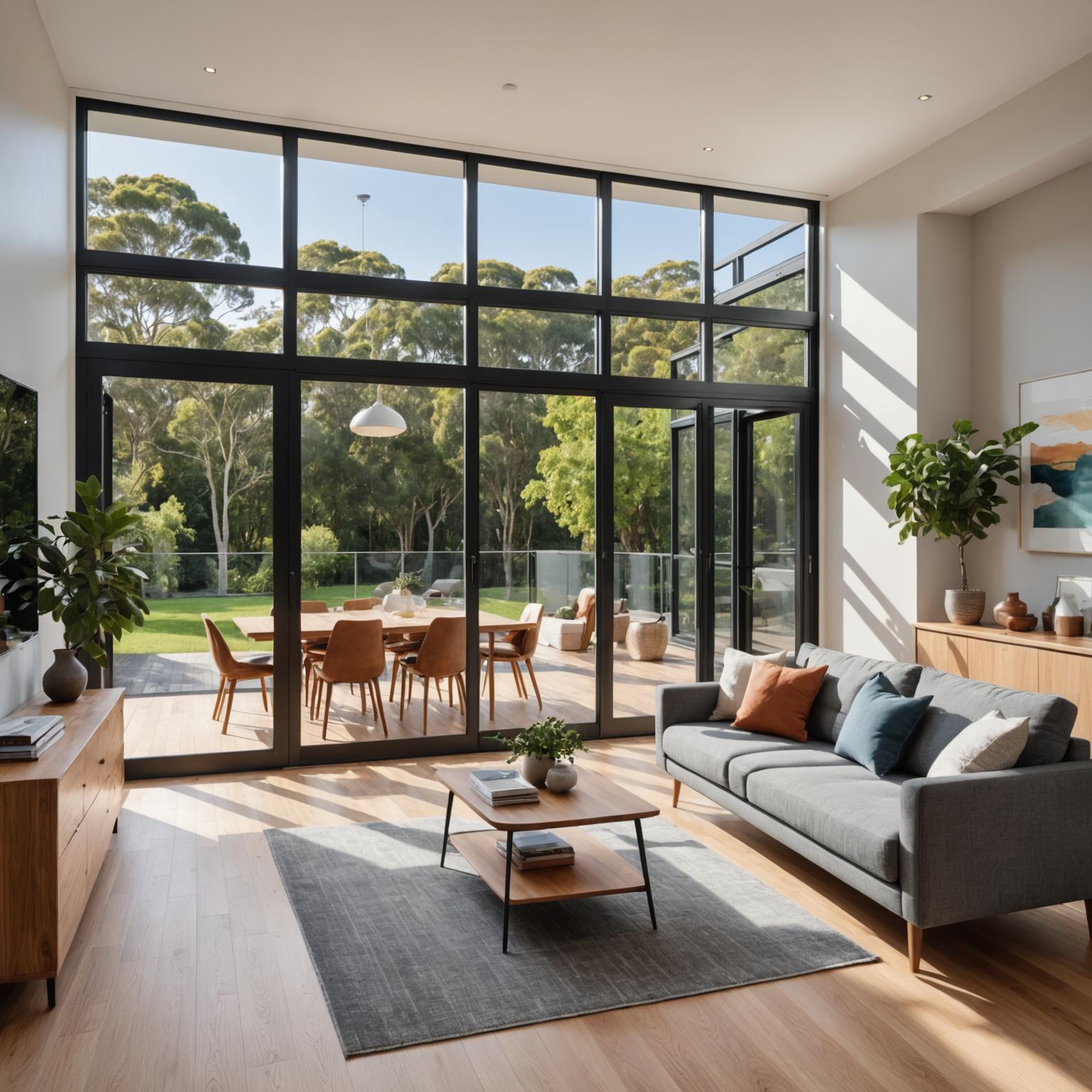 Beautiful modern renovated home interior