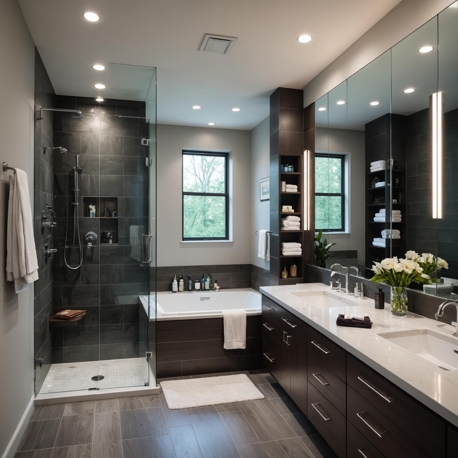 Bathroom renovation by Mammateur