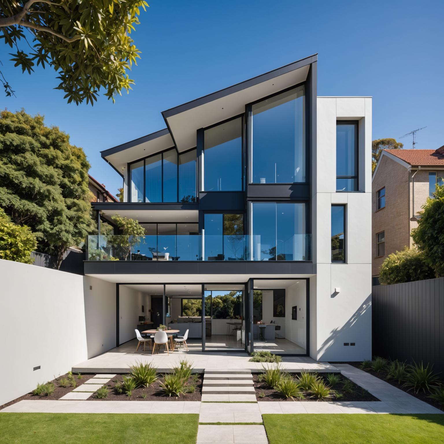 Home addition and extension by Mammateur