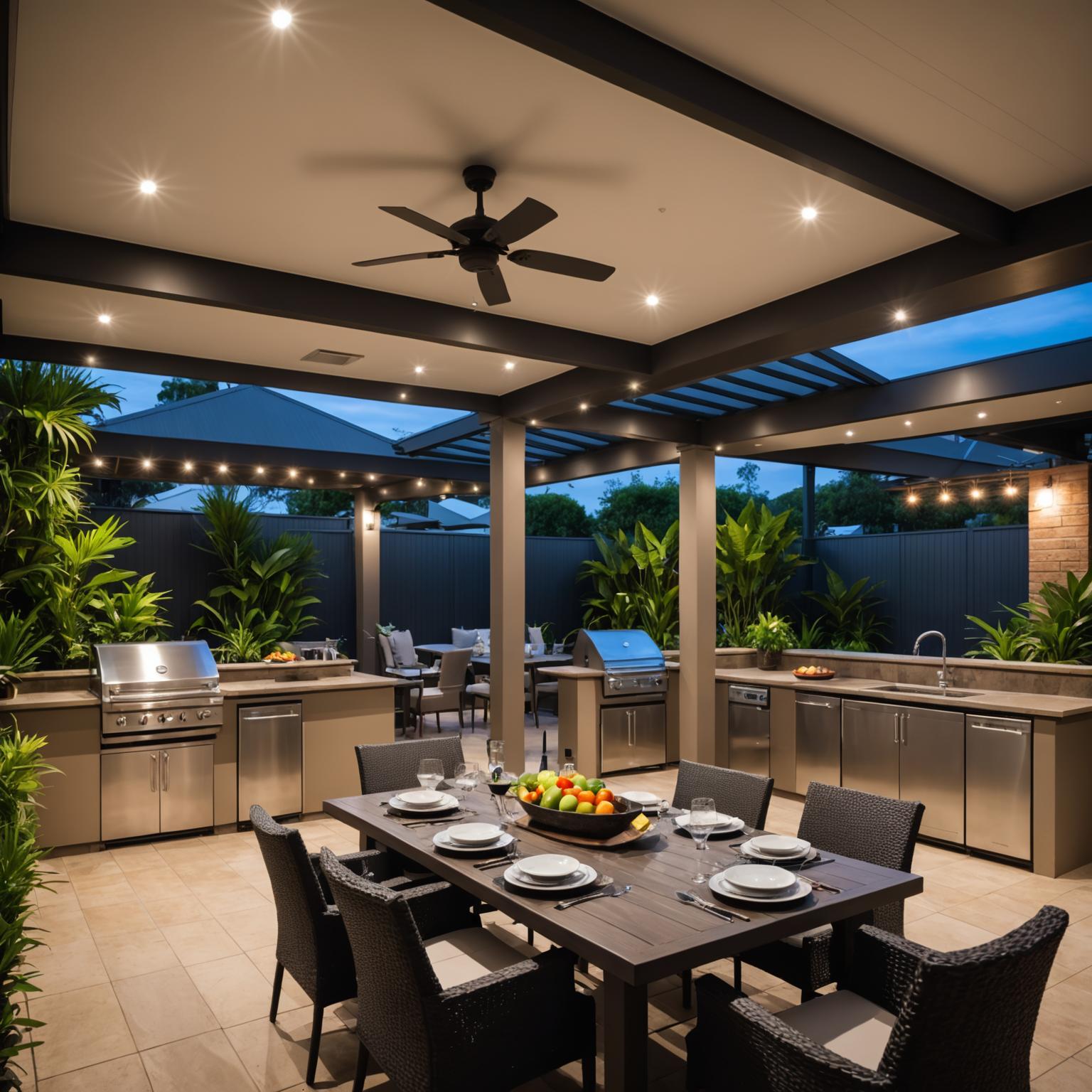 Outdoor living area by Mammateur